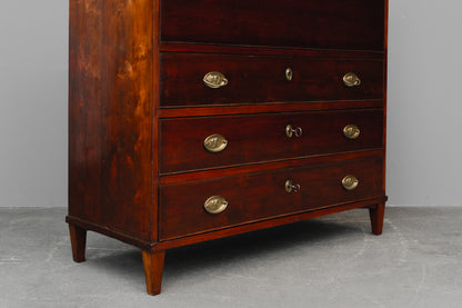 Biedermeier Sekretär in Birke - 1.Hälfte des 19.Jahrhunderts
