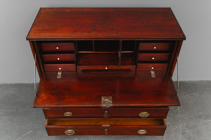 Biedermeier Sekretär in Birke - 1.Hälfte des 19.Jahrhunderts