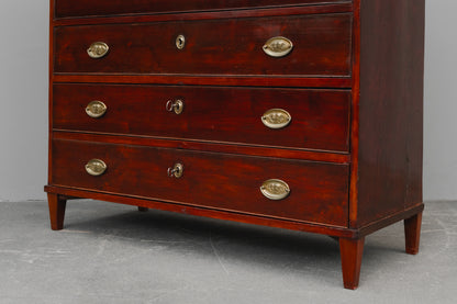 Biedermeier Sekretär in Birke - 1.Hälfte des 19.Jahrhunderts