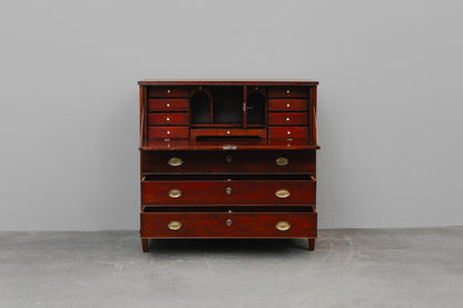 Biedermeier Sekretär in Birke - 1.Hälfte des 19.Jahrhunderts