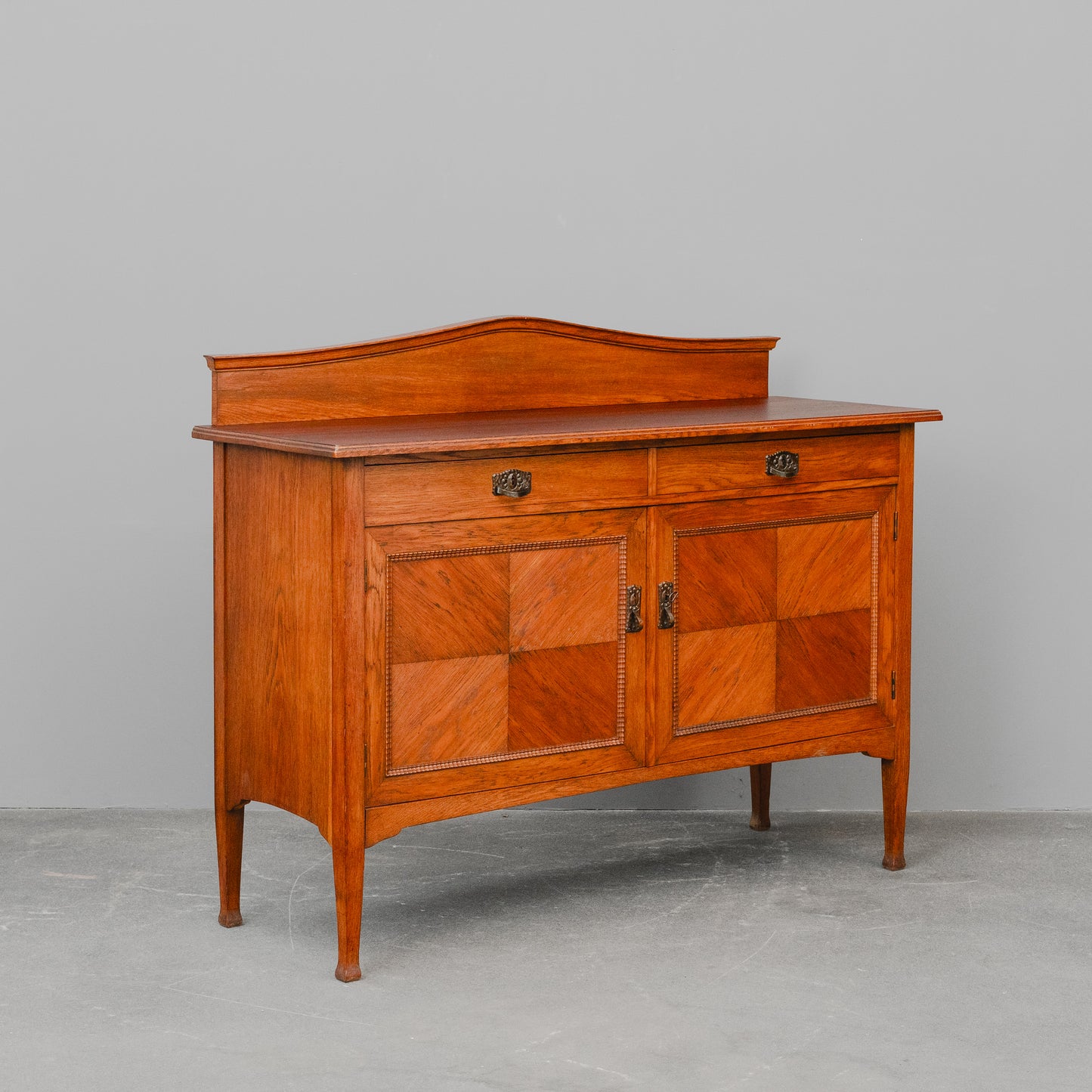 Jugendstil Sideboard / Anrichte in Eiche - Anfang des 20.Jahrhunderts