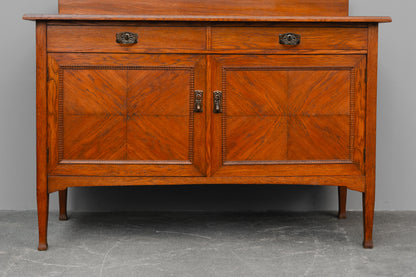 Jugendstil Sideboard / Anrichte in Eiche - Anfang des 20.Jahrhunderts