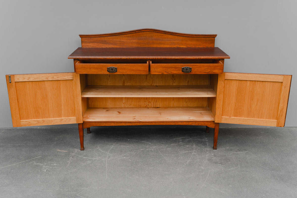 Jugendstil Sideboard / Anrichte in Eiche - Anfang des 20.Jahrhunderts
