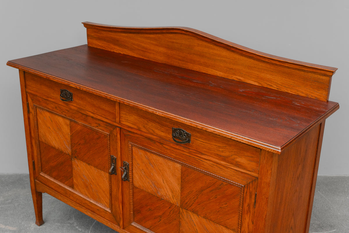 Jugendstil Sideboard / Anrichte in Eiche - Anfang des 20.Jahrhunderts