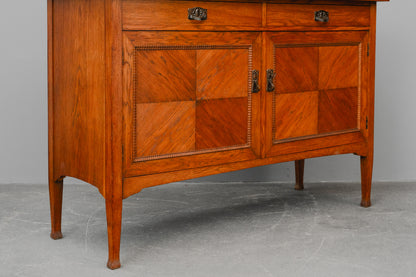 Jugendstil Sideboard / Anrichte in Eiche - Anfang des 20.Jahrhunderts
