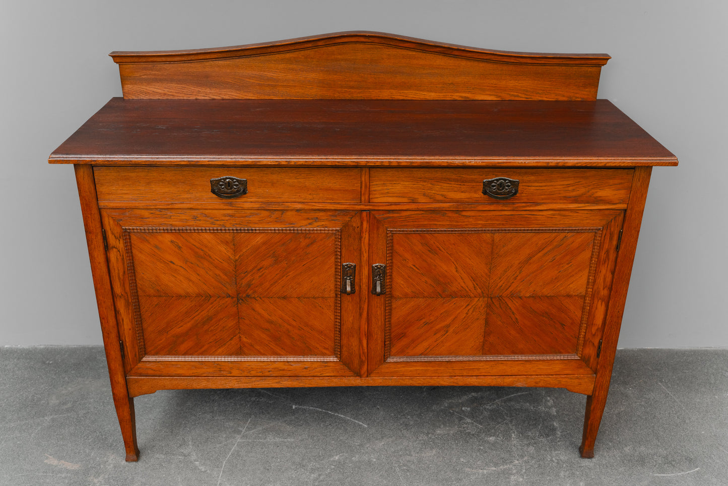Jugendstil Sideboard / Anrichte in Eiche - Anfang des 20.Jahrhunderts