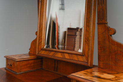 Gründerzeit/Jugendstil Kommode mit Spiegelaufsatz - um 1900