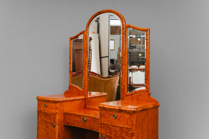 Jugendstil Spiegelkommode in Birke - 1.Hälfte des 20.Jahrhunderts