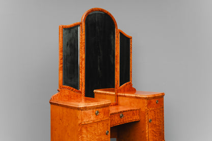 Jugendstil Spiegelkommode in Birke - 1.Hälfte des 20.Jahrhunderts