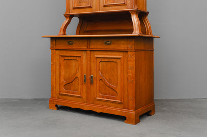 Jugendstil Buffetschrank in Eiche - Anfang des 20.Jahrhunderts