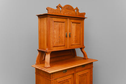 Jugendstil Buffetschrank in Eiche - Anfang des 20.Jahrhunderts