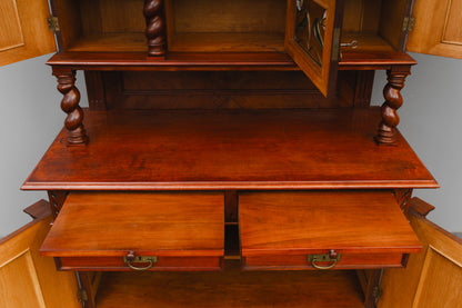 Gründerzeit Buffetschrank in Nussbaum - Ende des 19.Jahrhunderts