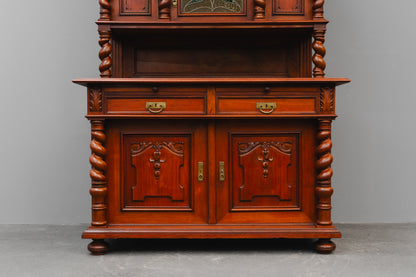 Gründerzeit Buffetschrank in Nussbaum - Ende des 19.Jahrhunderts