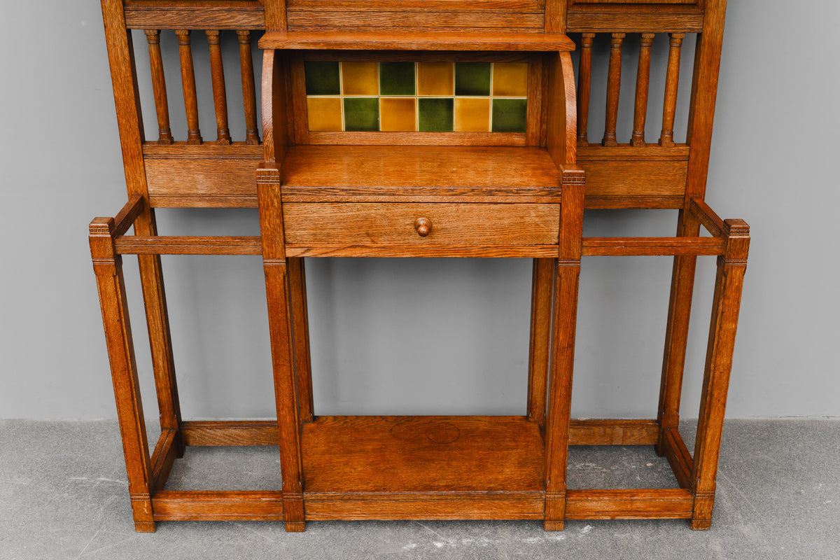Jugendstil Garderobe in Eiche - Anfang des 20.Jahrhunderts