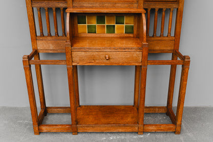 Jugendstil Garderobe in Eiche - Anfang des 20.Jahrhunderts