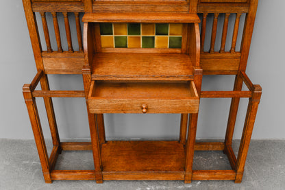 Jugendstil Garderobe in Eiche - Anfang des 20.Jahrhunderts