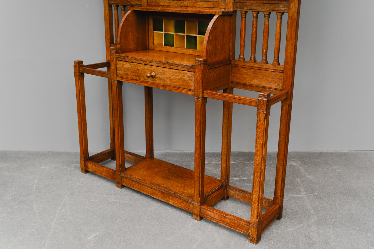 Jugendstil Garderobe in Eiche - Anfang des 20.Jahrhunderts