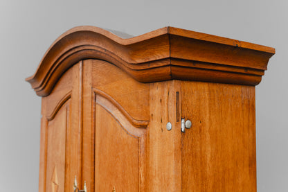 Schrägklappen-Aufsatzsekretär im Biedermeier/Barock Stil - erste Hälfte des 19.Jahrhunderts