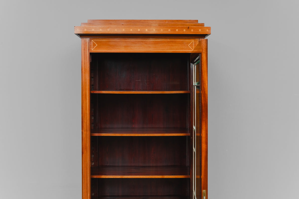 Jugendstil Bücherschrank in Mahagoni - Anfang des 20.Jahrhunderts