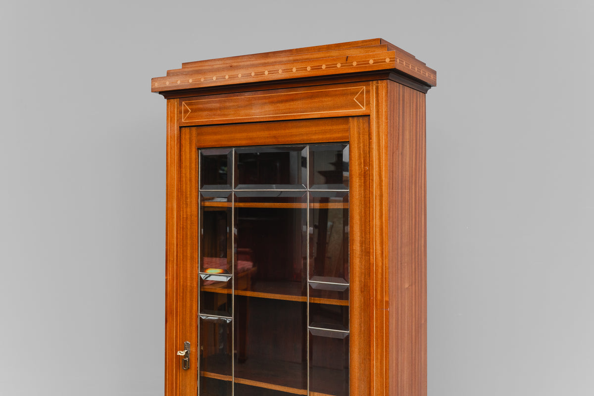 Jugendstil Bücherschrank in Mahagoni - Anfang des 20.Jahrhunderts