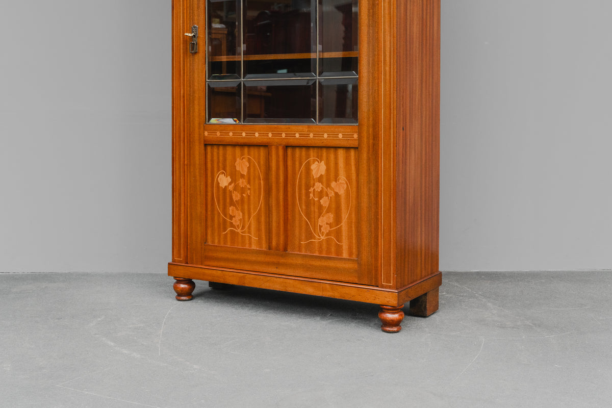Jugendstil Bücherschrank in Mahagoni - Anfang des 20.Jahrhunderts
