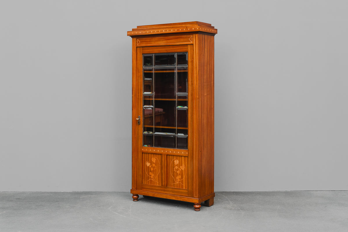 Jugendstil Bücherschrank in Mahagoni - Anfang des 20.Jahrhunderts