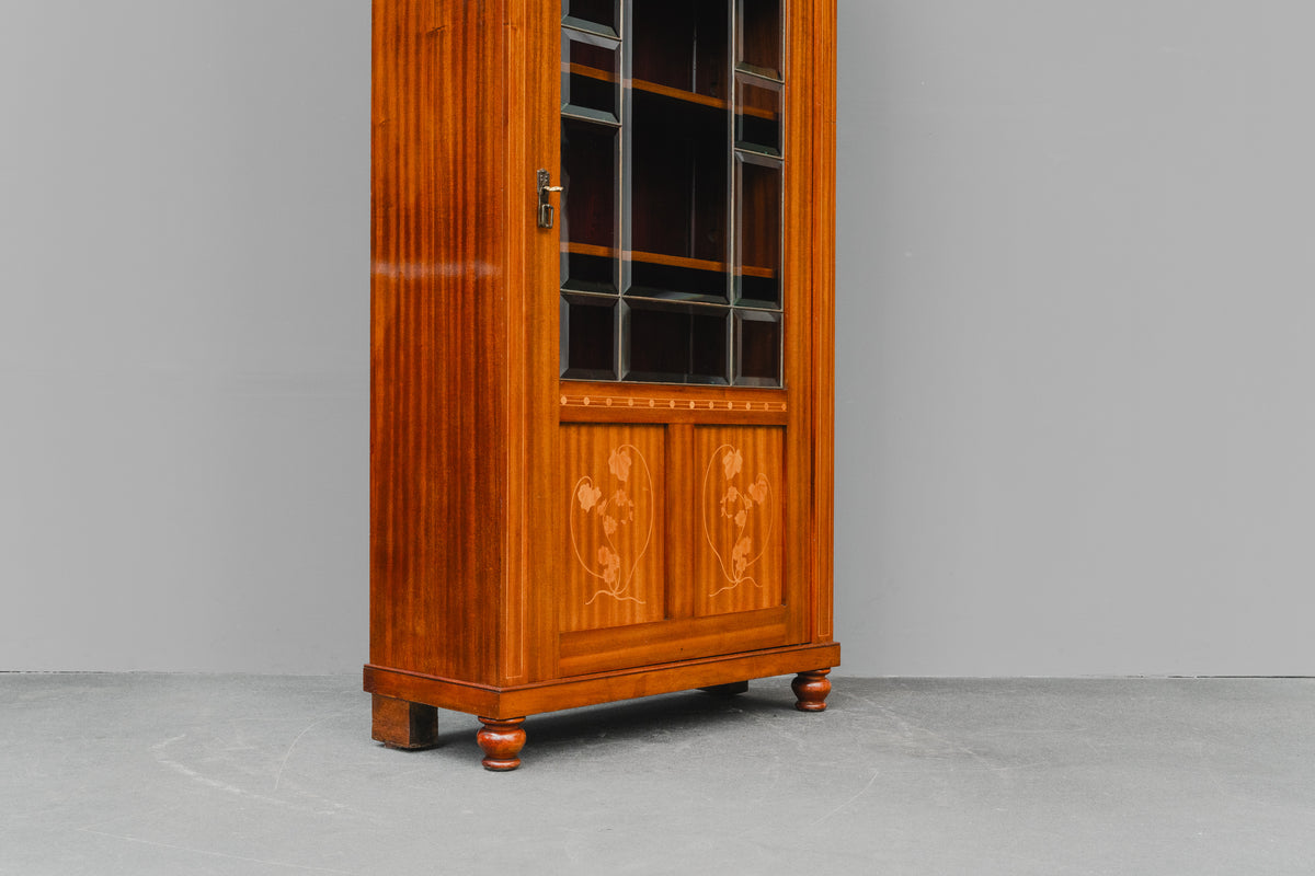 Jugendstil Bücherschrank in Mahagoni - Anfang des 20.Jahrhunderts