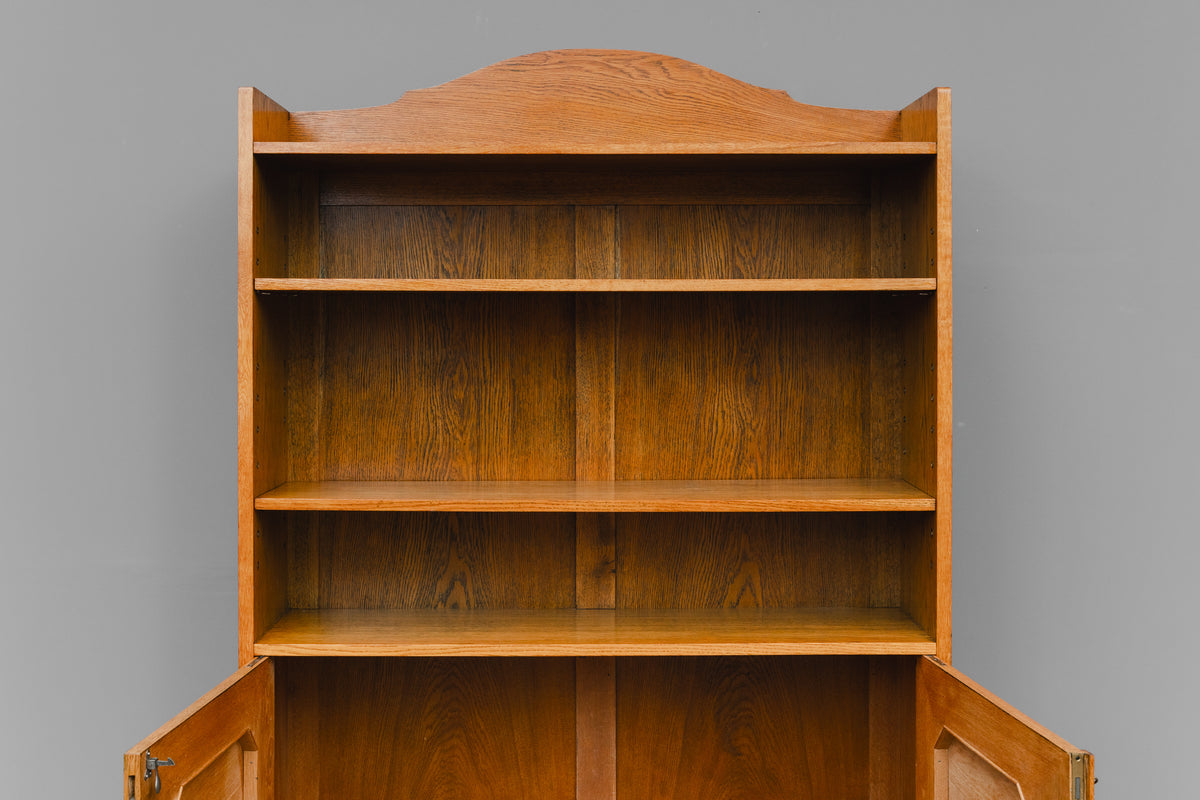 Jugendstil Bücherschrank in Eiche - 1.Hälfte des 20.Jahrhunderts