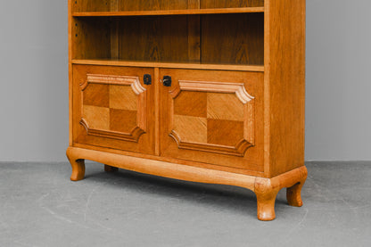 Jugendstil Bücherschrank in Eiche - 1.Hälfte des 20.Jahrhunderts
