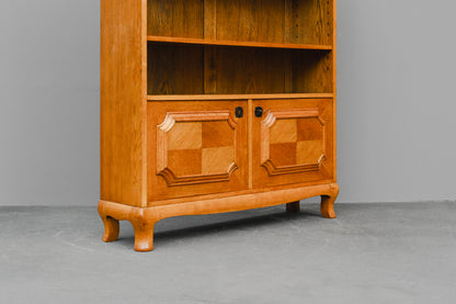 Jugendstil Bücherschrank in Eiche - 1.Hälfte des 20.Jahrhunderts