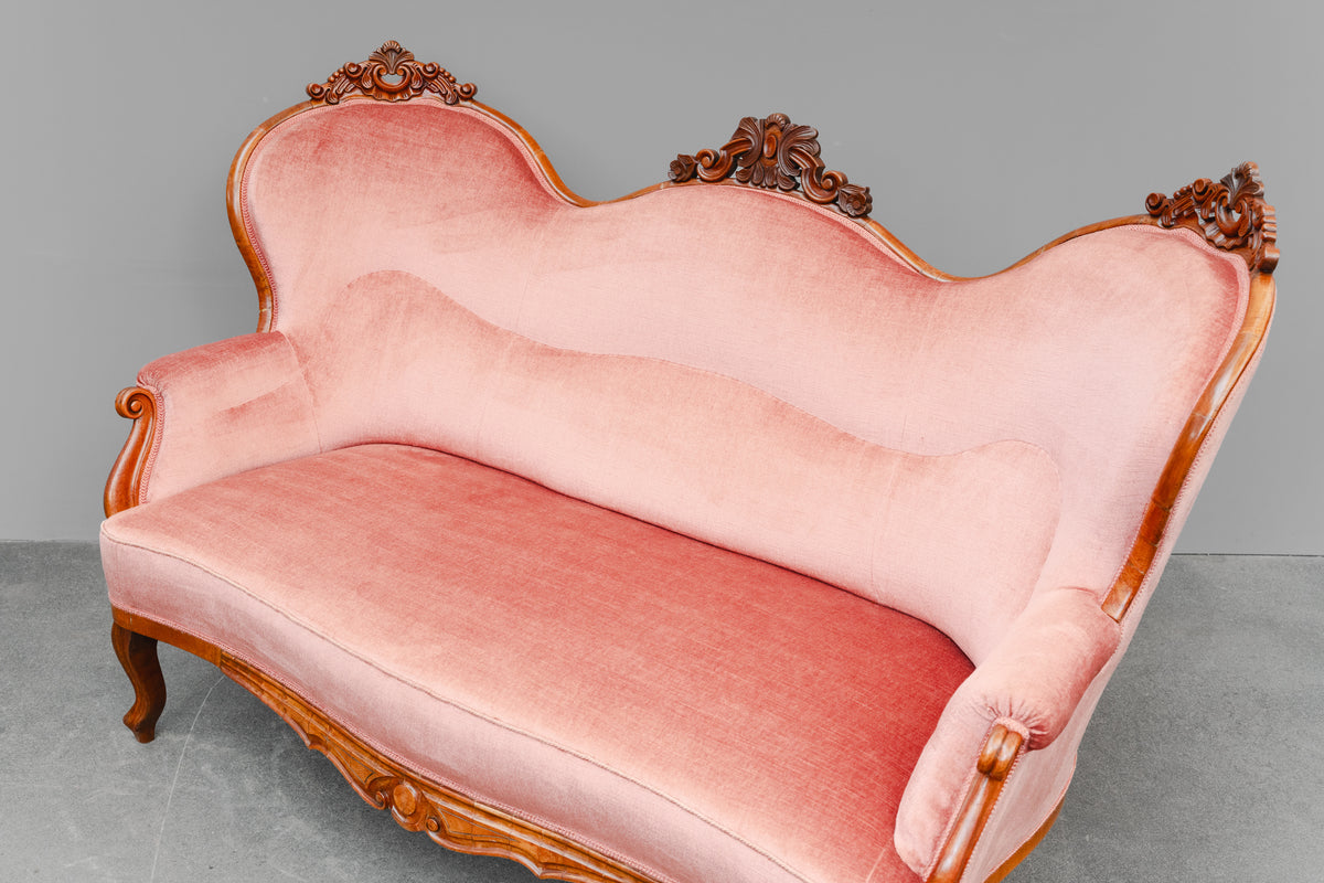 Sofa im Louis Philippe Stil - zweite Hälfte des 19.Jahrhunderts