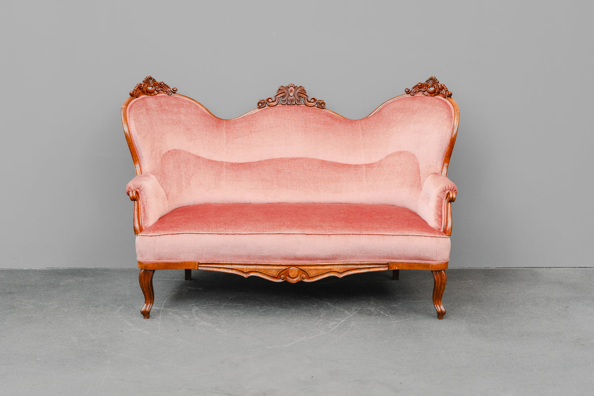 Sofa im Louis Philippe Stil - zweite Hälfte des 19.Jahrhunderts
