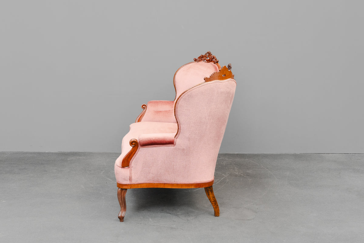 Sofa im Louis Philippe Stil - zweite Hälfte des 19.Jahrhunderts