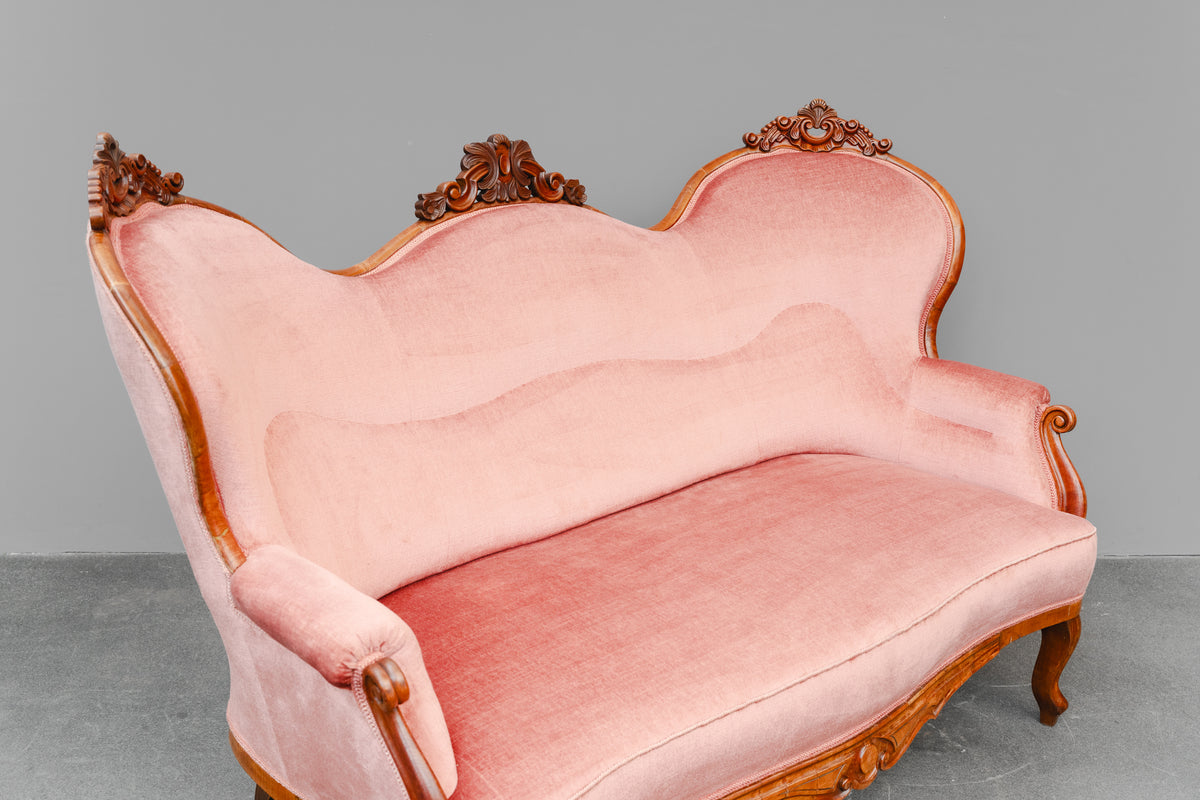 Sofa im Louis Philippe Stil - zweite Hälfte des 19.Jahrhunderts