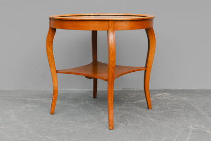 Jugendstil Beistelltisch in Eiche - Anfang des 20.Jahrhunderts