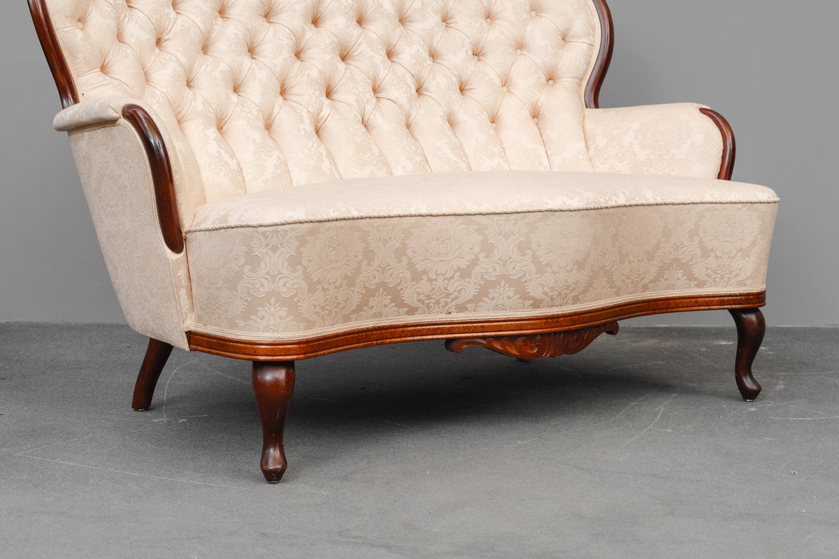 Zweisitzer Sofa im Antik Stil - zweite Hälfte des 20.Jahrhunderts