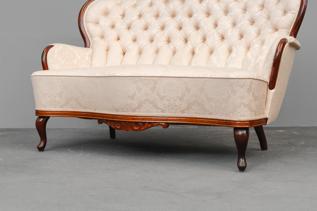 Zweisitzer Sofa im Antik Stil - zweite Hälfte des 20.Jahrhunderts