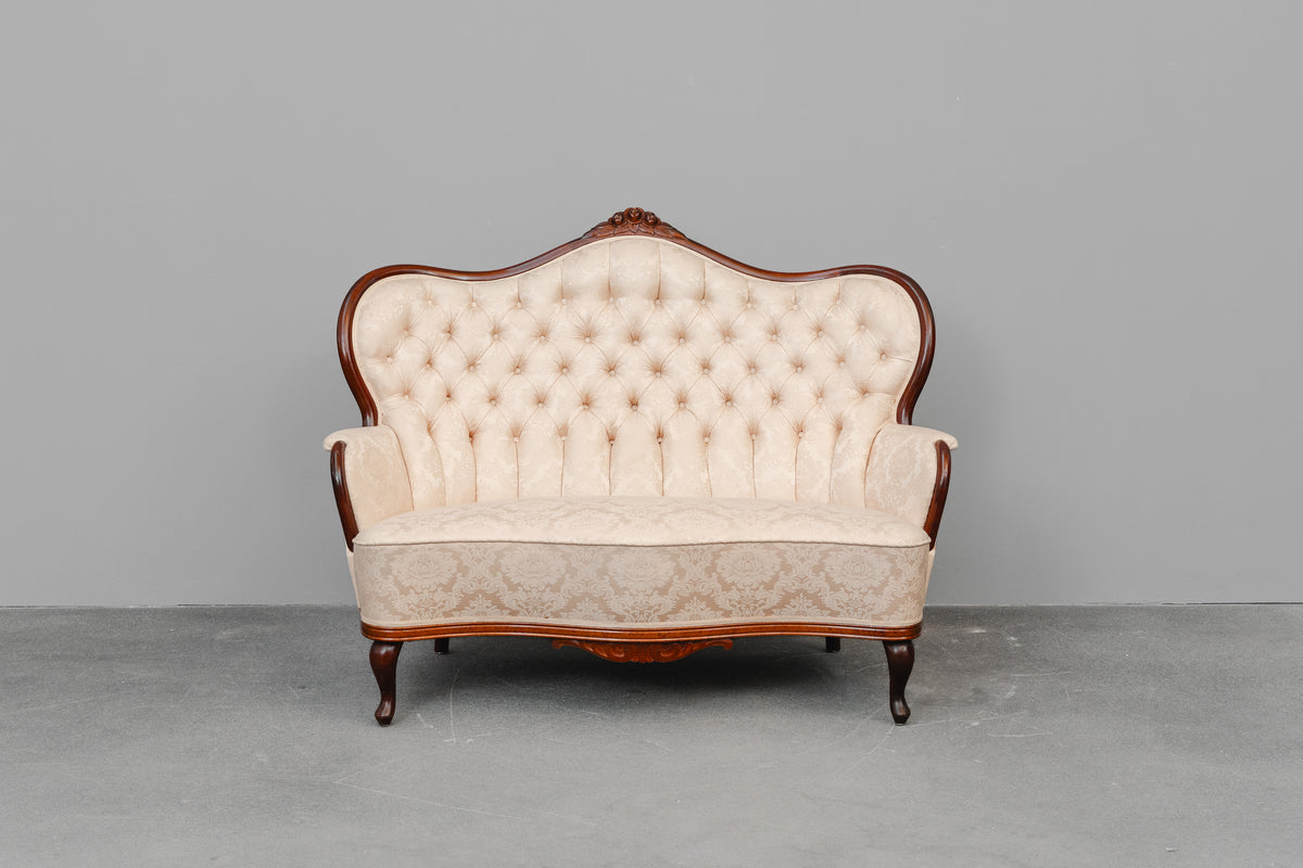 Zweisitzer Sofa im Antik Stil - zweite Hälfte des 20.Jahrhunderts