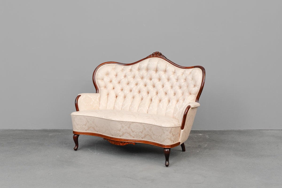 Zweisitzer Sofa im Antik Stil - zweite Hälfte des 20.Jahrhunderts
