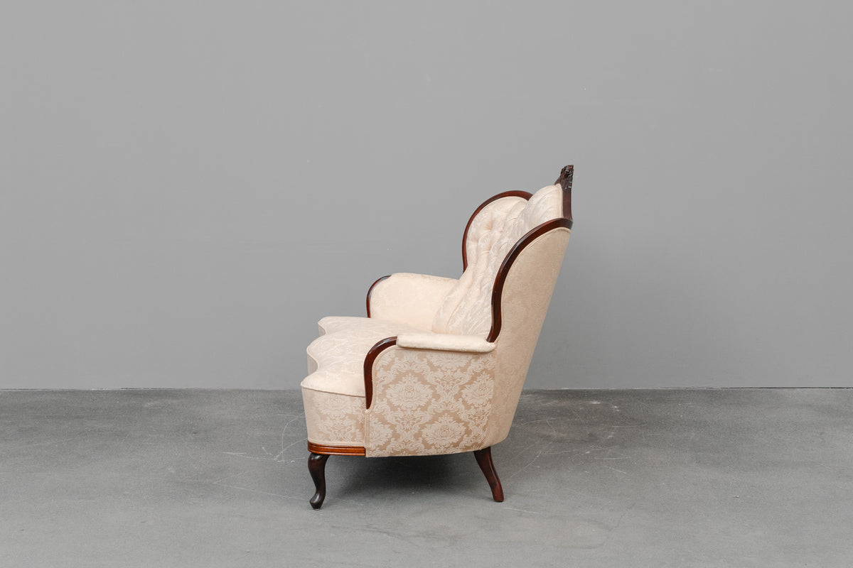 Zweisitzer Sofa im Antik Stil - zweite Hälfte des 20.Jahrhunderts