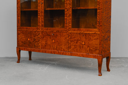 Jugendstil Bücherschrank in Birke - Anfang des 20.Jahrhunderts