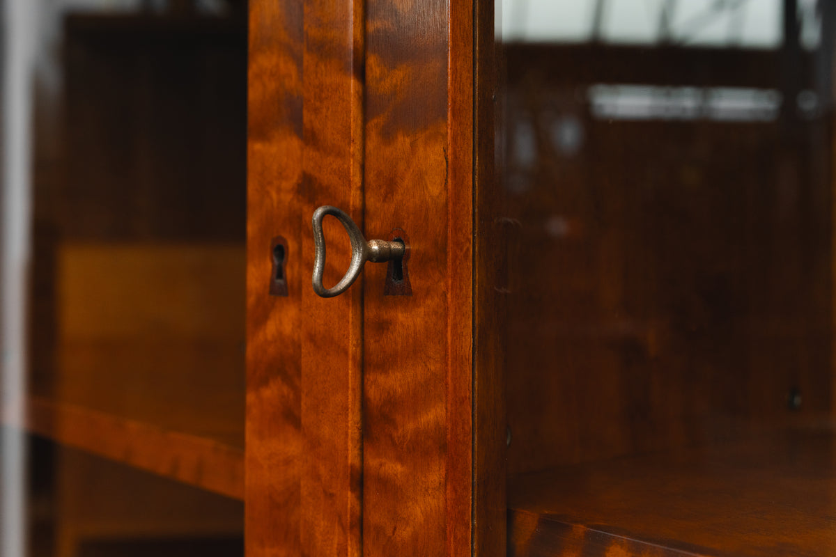 Jugendstil Bücherschrank in Birke - Anfang des 20.Jahrhunderts