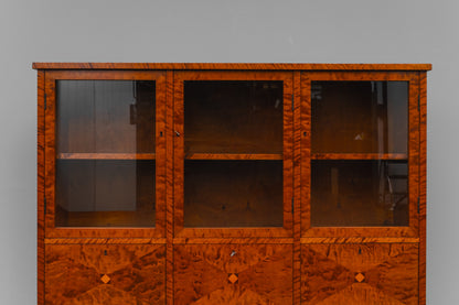 Jugendstil Bücherschrank in Birke - Anfang des 20.Jahrhunderts