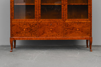 Jugendstil Bücherschrank in Birke - Anfang des 20.Jahrhunderts
