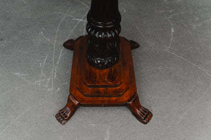 Salontisch im Biedermeier Stil in Mahagoni - zweite Hälfte des 20.Jahrhunderts