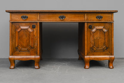 Jugendstil Schreibtisch in Eiche - Anfang des 20.Jahrhunderts