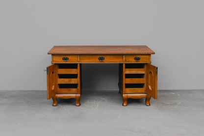 Jugendstil Schreibtisch in Eiche - Anfang des 20.Jahrhunderts