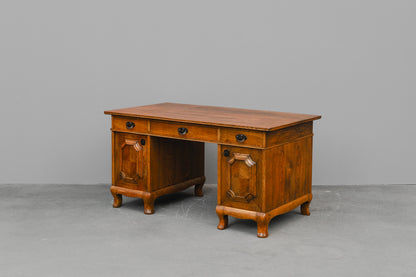 Jugendstil Schreibtisch in Eiche - Anfang des 20.Jahrhunderts