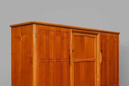 Mid-Century Highboard in Teak & Eiche - Mitte des 20.Jahrhunderts