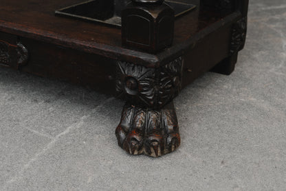 Große Neorenaissance Garderobe in Nussbaum - Ende des 19.Jahrhunderts